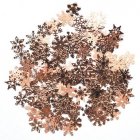 920014 Metallic snowflake mix